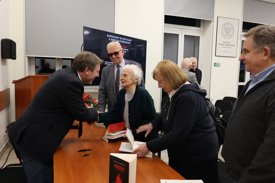 Spotkanie autorskie z prof. Janem Majchrowskim – Rzeszów, 12 grudnia 2024. Fot. Katarzyna Gajda-Bator (IPN)