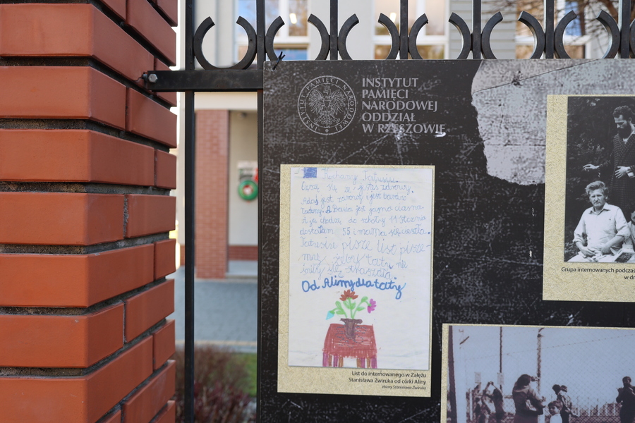 Wystawa IPN „Stan Wojenny” – Nisko, 13 grudnia 2024. Fot. Katarzyna Gajda-Bator (IPN)