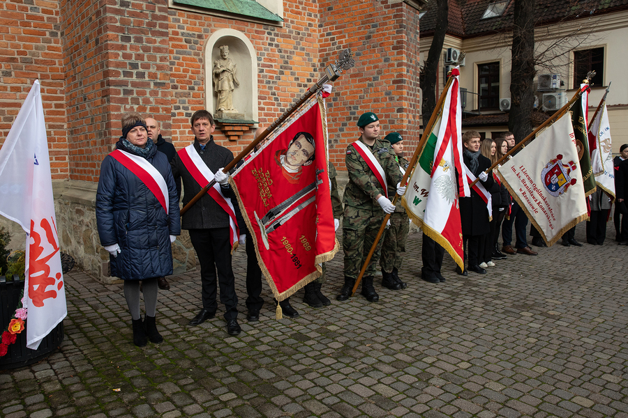 Rzeszowskie obchody 43. rocznicy wprowadzenia stanu wojennego – Rzeszów, 13 grudnia 2024. Fot. Igor Witowicz (IPN)