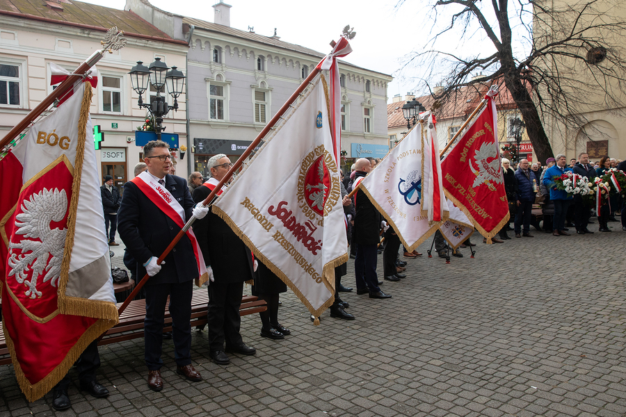 Rzeszowskie obchody 43. rocznicy wprowadzenia stanu wojennego – Rzeszów, 13 grudnia 2024. Fot. Igor Witowicz (IPN)