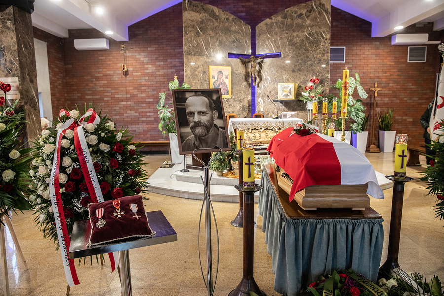 Pogrzeb śp. Janusza Szkutnika – Rzeszów, 28 grudnia 2024. Fot. Igor Witowicz (IPN)