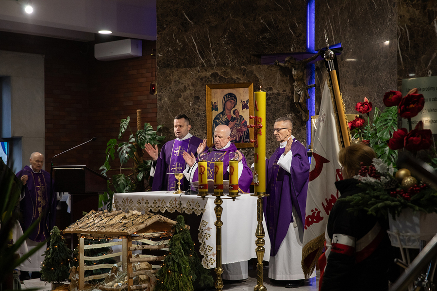 Pogrzeb śp. Janusza Szkutnika – Rzeszów, 28 grudnia 2024. Fot. Igor Witowicz (IPN)