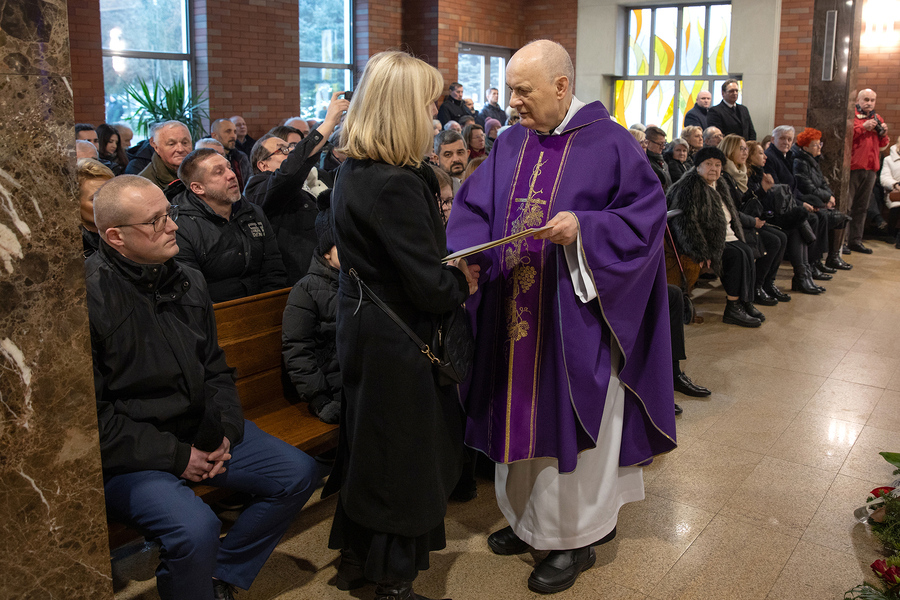 Pogrzeb śp. Janusza Szkutnika – Rzeszów, 28 grudnia 2024. Fot. Igor Witowicz (IPN)