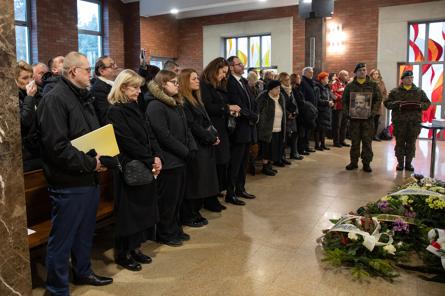 Pogrzeb śp. Janusza Szkutnika – Rzeszów, 28 grudnia 2024. Fot. Igor Witowicz (IPN)