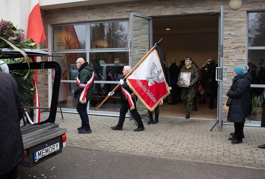 Pogrzeb śp. Janusza Szkutnika – Rzeszów, 28 grudnia 2024. Fot. Igor Witowicz (IPN)