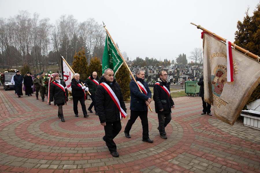 Pogrzeb śp. Janusza Szkutnika – Rzeszów, 28 grudnia 2024. Fot. Igor Witowicz (IPN)