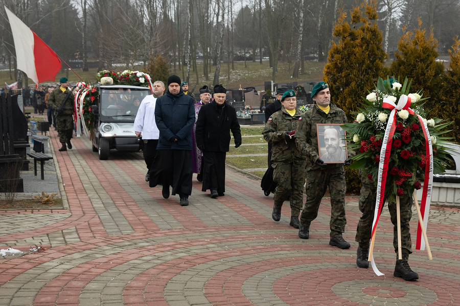 Pogrzeb śp. Janusza Szkutnika – Rzeszów, 28 grudnia 2024. Fot. Igor Witowicz (IPN)