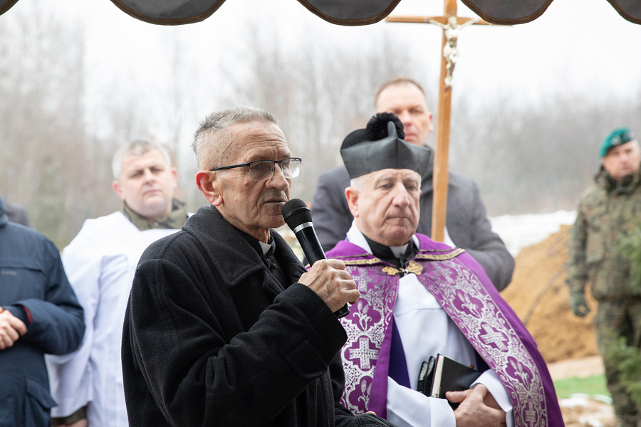 Pogrzeb śp. Janusza Szkutnika – Rzeszów, 28 grudnia 2024. Fot. Igor Witowicz (IPN)