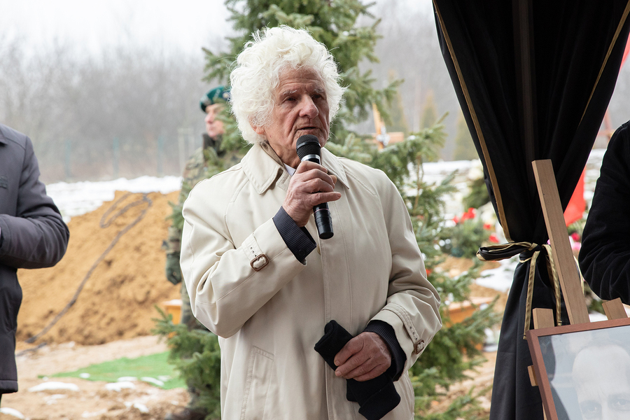 Pogrzeb śp. Janusza Szkutnika – Rzeszów, 28 grudnia 2024. Fot. Igor Witowicz (IPN)