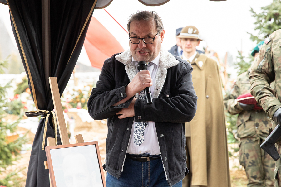 Pogrzeb śp. Janusza Szkutnika – Rzeszów, 28 grudnia 2024. Fot. Igor Witowicz (IPN)