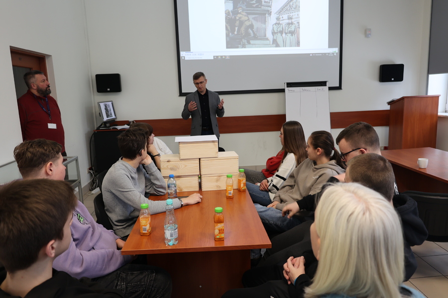 Konkurs „Silni Polską!” – warsztaty z ekspertami z IPN – Rzeszów, 13 stycznia 2025. Fot. Katarzyna Gajda-Bator (IPN)