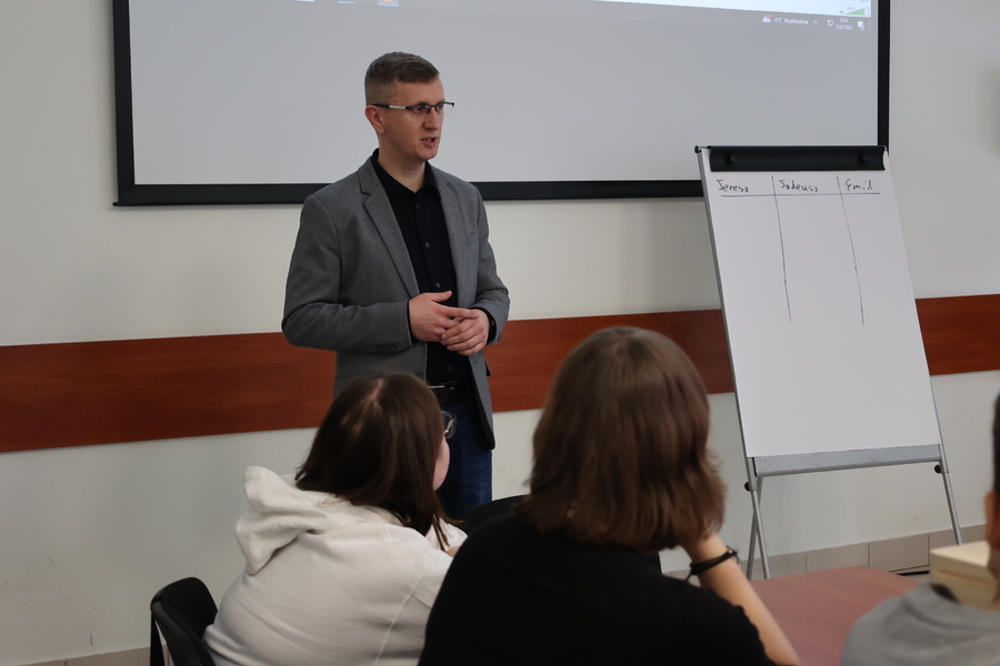 Konkurs „Silni Polską!” – warsztaty z ekspertami z IPN – Rzeszów, 13 stycznia 2025. Fot. Katarzyna Gajda-Bator (IPN)