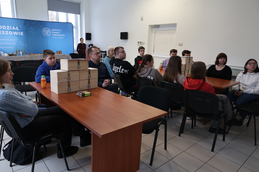 Konkurs „Silni Polską!” – warsztaty z ekspertami z IPN – Rzeszów, 13 stycznia 2025. Fot. Katarzyna Gajda-Bator (IPN)
