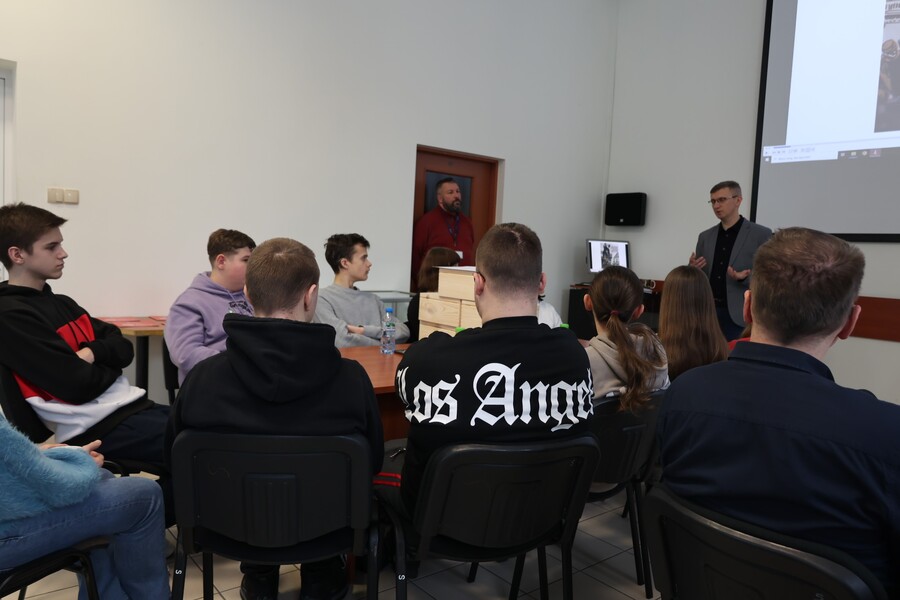 Konkurs „Silni Polską!” – warsztaty z ekspertami z IPN – Rzeszów, 13 stycznia 2025. Fot. Katarzyna Gajda-Bator (IPN)