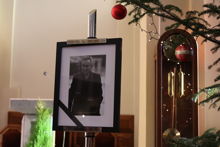 Pogrzeb Józefa Matusza – byłego dyrektora TVP3 Rzeszów –Krasne, 17 stycznia 2025. Fot. Katarzyna Gajda-Bator (IPN)