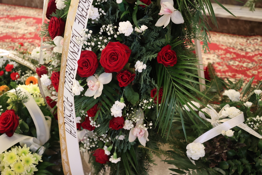 Pogrzeb Józefa Matusza – byłego dyrektora TVP3 Rzeszów –Krasne, 17 stycznia 2025. Fot. Katarzyna Gajda-Bator (IPN)