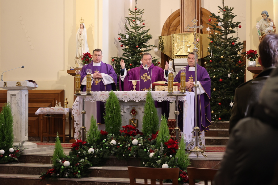 Pogrzeb Józefa Matusza – byłego dyrektora TVP3 Rzeszów –Krasne, 17 stycznia 2025. Fot. Katarzyna Gajda-Bator (IPN)