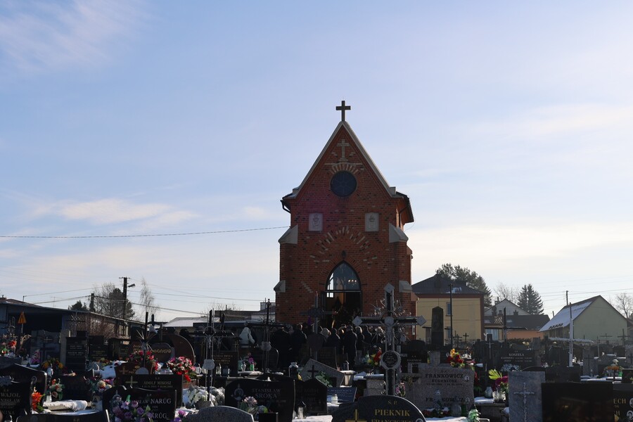 Pogrzeb Józefa Matusza – byłego dyrektora TVP3 Rzeszów –Krasne, 17 stycznia 2025. Fot. Katarzyna Gajda-Bator (IPN)