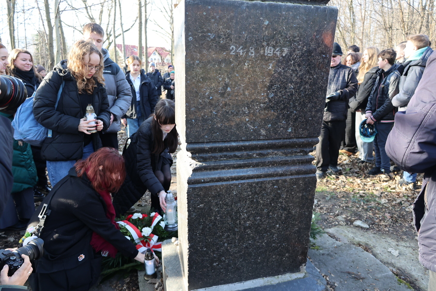 XVII Obchody Dni Pamięci o Ofiarach Holokaustu – Rzeszów, 27 stycznia 2025. Fot. Katarzyna Gajda-Bator (IPN)