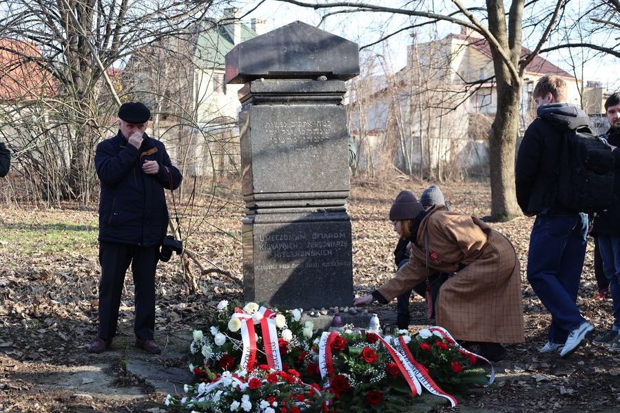 XVII Obchody Dni Pamięci o Ofiarach Holokaustu – Rzeszów, 27 stycznia 2025. Fot. Katarzyna Gajda-Bator (IPN)