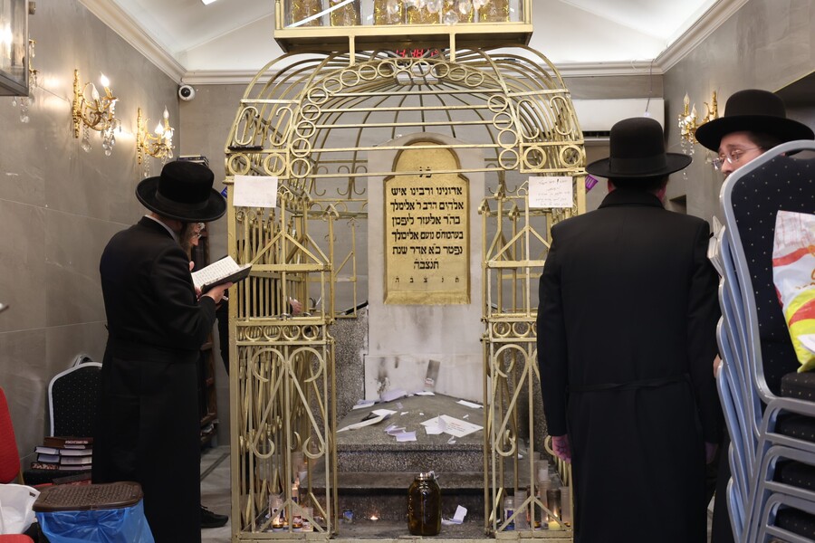 Ohel cadyka Elimelecha – Leżajsk, 29 stycznia 2025. Fot. Katarzyna Gajda-Bator (IPN)