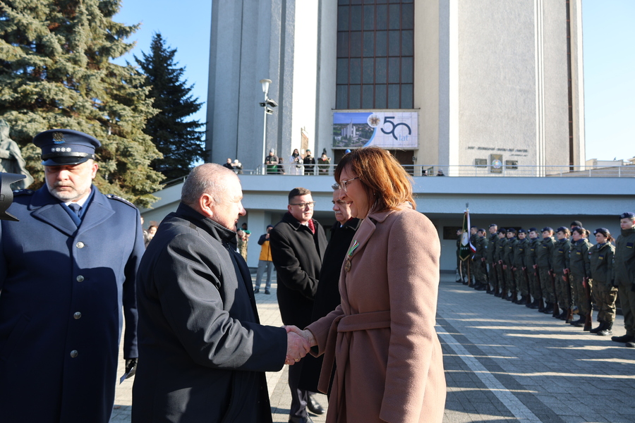 Obchody 85. rocznicy pierwszej masowej deportacji obywateli polskich w głąb Związku Sowieckiego – Rzeszów, 10 lutego2025. Fot. Katarzyna Gajda-Bator (IPN)