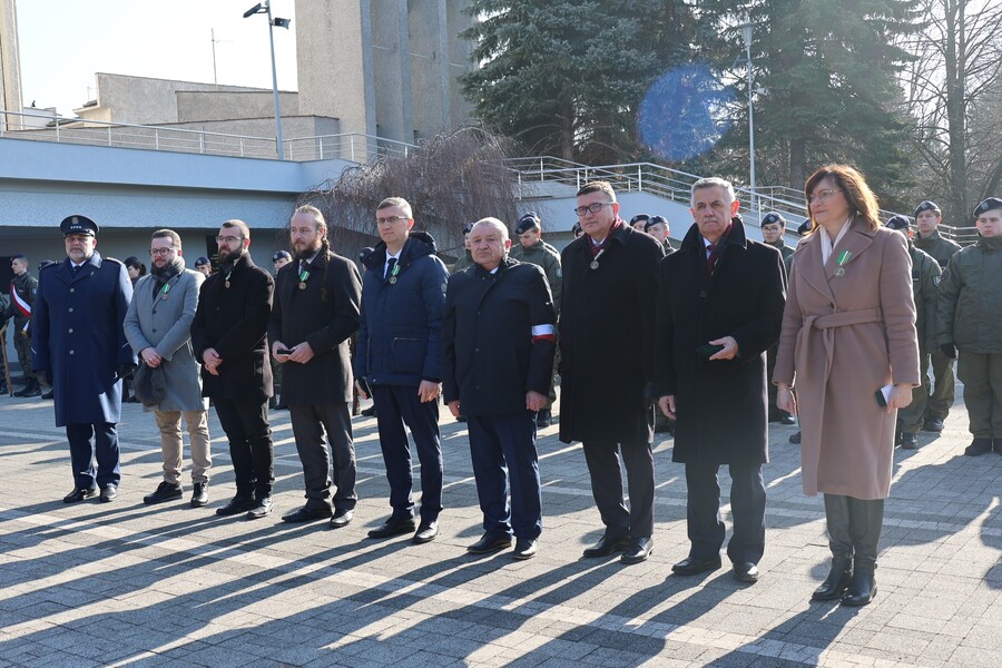 Obchody 85. rocznicy pierwszej masowej deportacji obywateli polskich w głąb Związku Sowieckiego – Rzeszów, 10 lutego2025. Fot. Katarzyna Gajda-Bator (IPN)