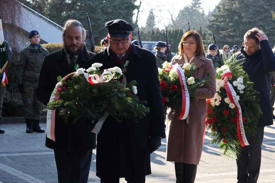 Obchody 85. rocznicy pierwszej masowej deportacji obywateli polskich w głąb Związku Sowieckiego – Rzeszów, 10 lutego2025. Fot. Katarzyna Gajda-Bator (IPN)