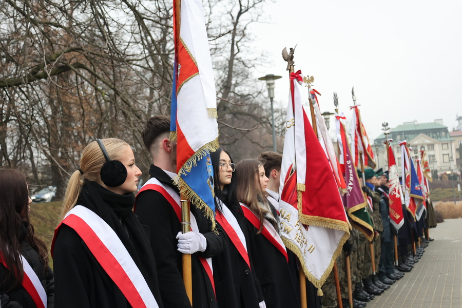 Obchody 83. rocznicy przekształcenia Związku Walki Zbrojnej w Armię Krajową – Rzeszów, 14 lutego 2025. Fot. Katarzyna Gajda-Bator (IPN)