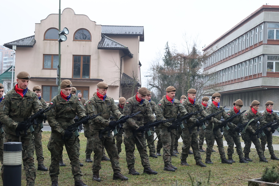 Obchody 83. rocznicy przekształcenia Związku Walki Zbrojnej w Armię Krajową – Rzeszów, 14 lutego 2025. Fot. Katarzyna Gajda-Bator (IPN)