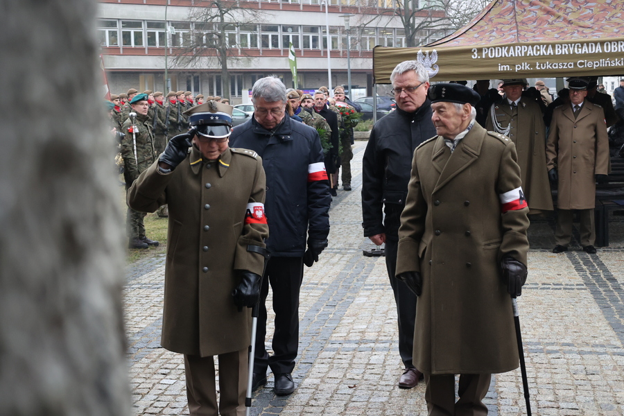 Obchody 83. rocznicy przekształcenia Związku Walki Zbrojnej w Armię Krajową – Rzeszów, 14 lutego 2025. Fot. Katarzyna Gajda-Bator (IPN)