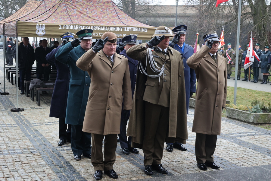 Obchody 83. rocznicy przekształcenia Związku Walki Zbrojnej w Armię Krajową – Rzeszów, 14 lutego 2025. Fot. Katarzyna Gajda-Bator (IPN)