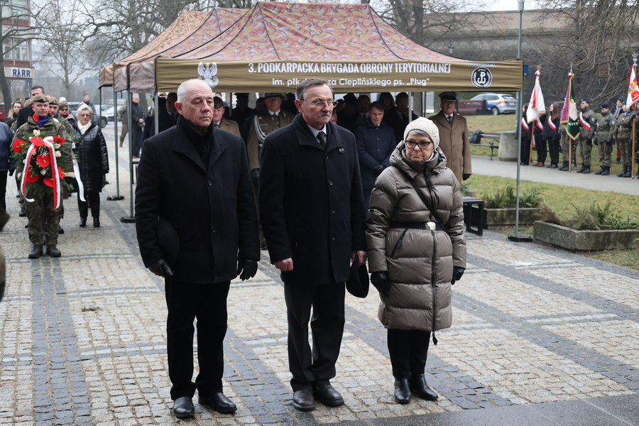 Obchody 83. rocznicy przekształcenia Związku Walki Zbrojnej w Armię Krajową – Rzeszów, 14 lutego 2025. Fot. Katarzyna Gajda-Bator (IPN)