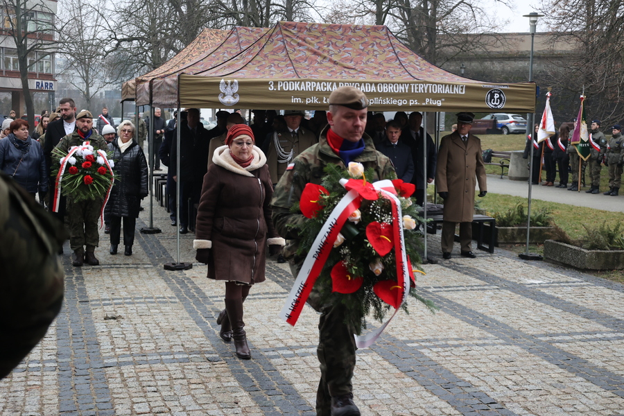 Obchody 83. rocznicy przekształcenia Związku Walki Zbrojnej w Armię Krajową – Rzeszów, 14 lutego 2025. Fot. Katarzyna Gajda-Bator (IPN)