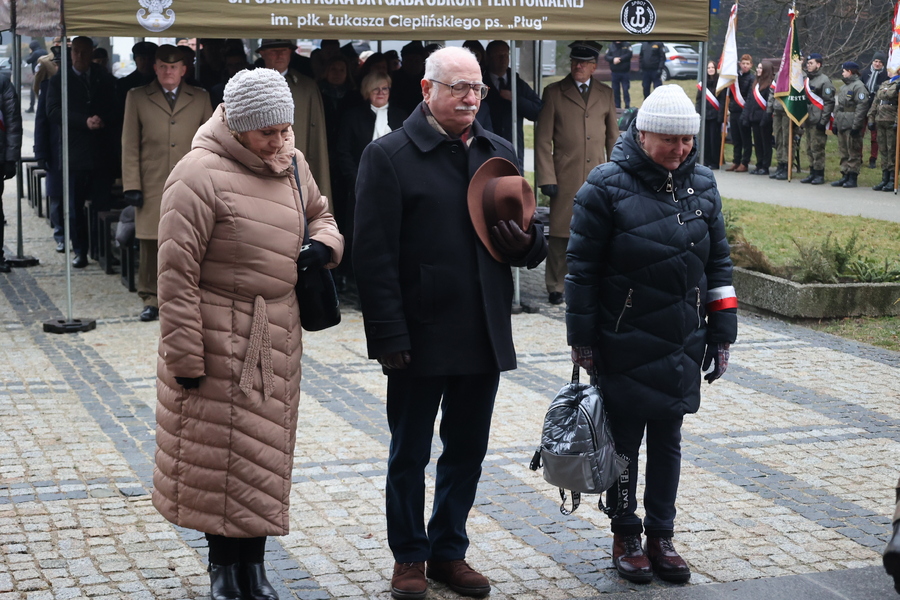 Obchody 83. rocznicy przekształcenia Związku Walki Zbrojnej w Armię Krajową – Rzeszów, 14 lutego 2025. Fot. Katarzyna Gajda-Bator (IPN)