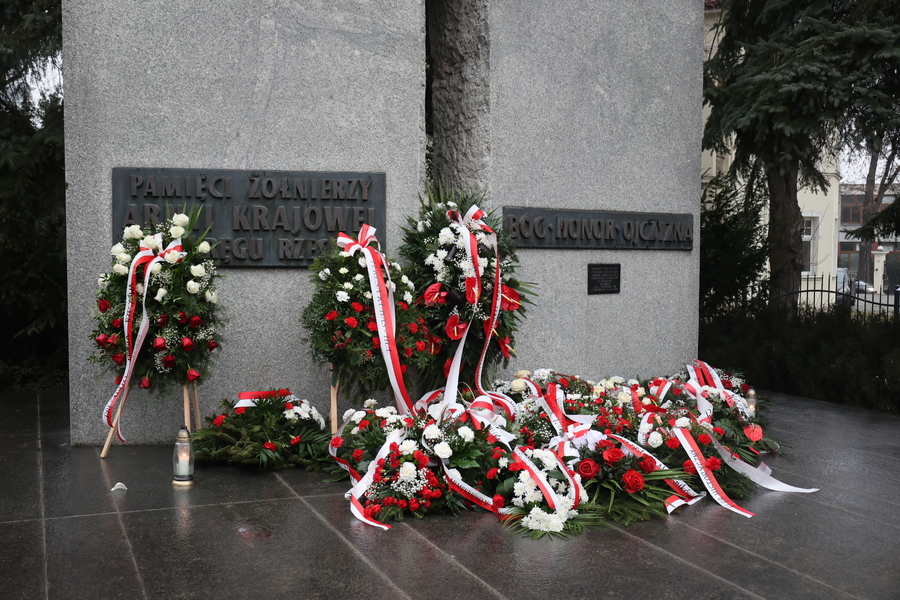 Obchody 83. rocznicy przekształcenia Związku Walki Zbrojnej w Armię Krajową – Rzeszów, 14 lutego 2025. Fot. Katarzyna Gajda-Bator (IPN)