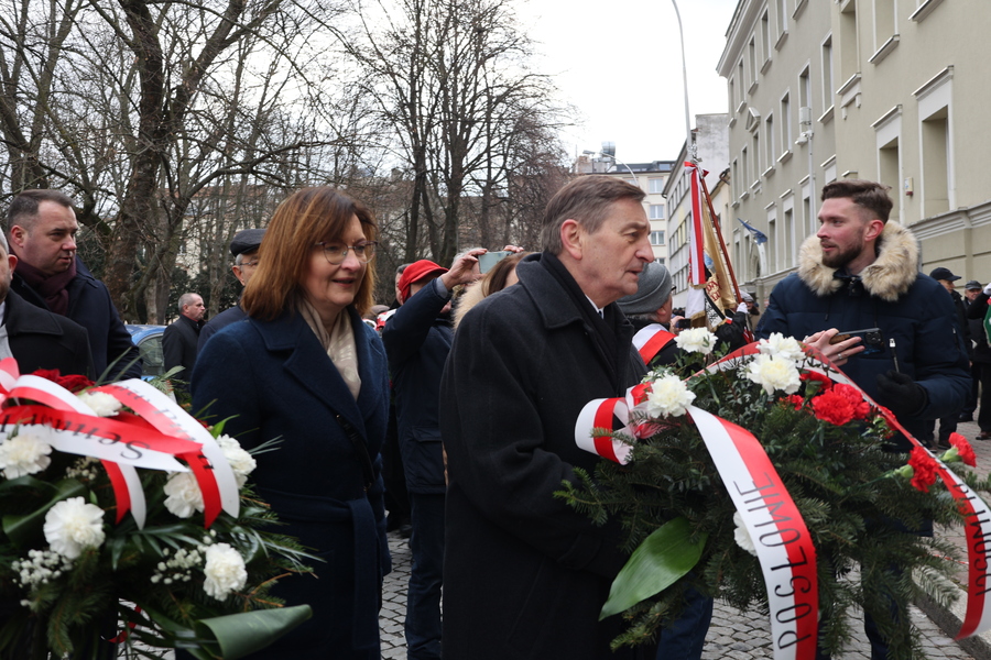 Ochody44. rocznicy podpisania porozumień rzeszowsko - ustrzyckich – Rzeszów, 16 lutego 2025. Fot. Katarzyna Gajda-Bator (IPN)