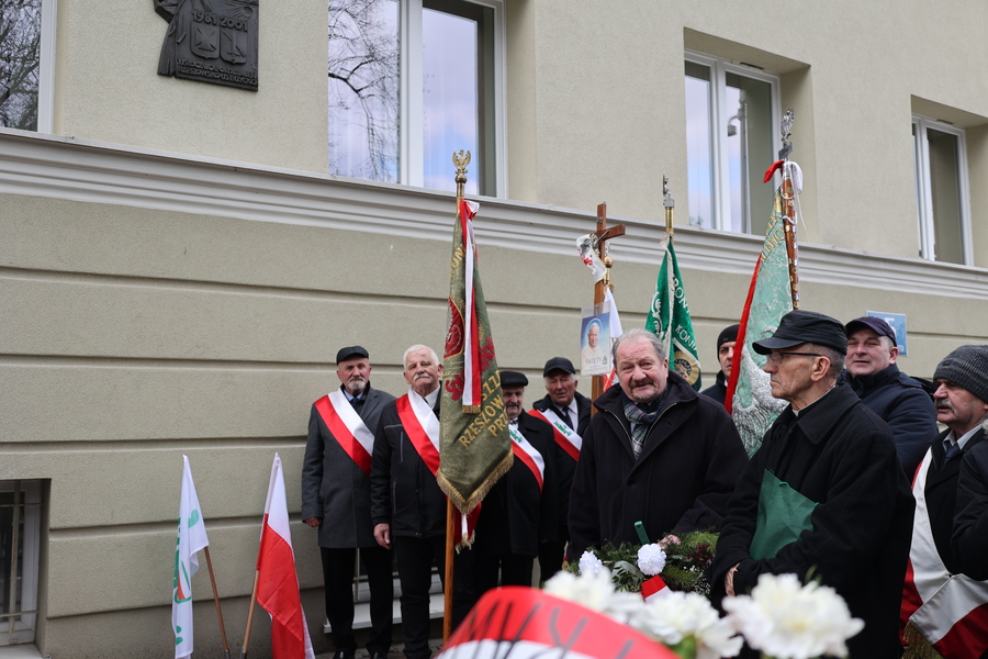Ochody44. rocznicy podpisania porozumień rzeszowsko - ustrzyckich – Rzeszów, 16 lutego 2025. Fot. Katarzyna Gajda-Bator (IPN)