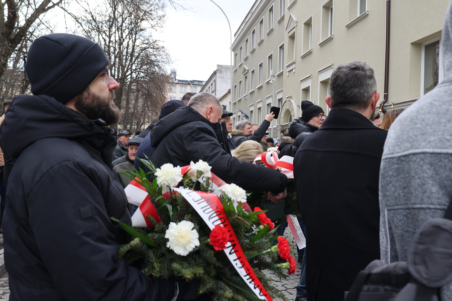 Ochody44. rocznicy podpisania porozumień rzeszowsko - ustrzyckich – Rzeszów, 16 lutego 2025. Fot. Katarzyna Gajda-Bator (IPN)