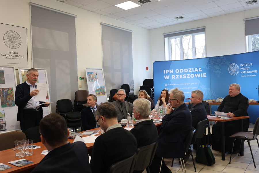 Posiedzenie Komitetu Ochrony Pamięci Walk i Męczeństwa – Rzeszów, 26 lutego 2025. Fot. Katarzyna Gajda-Bator (IPN)