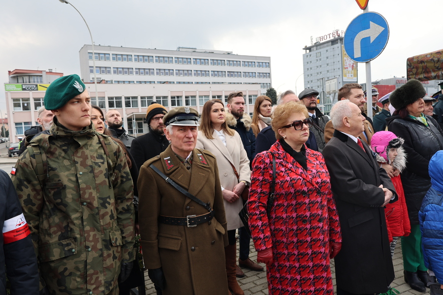 Obchody Narodowego Dnia Pamięci Żołnierzy Wyklętych – Rzeszów, 1 marca 2025. Fot. Katarzyna Gajda-Bator (IPN)