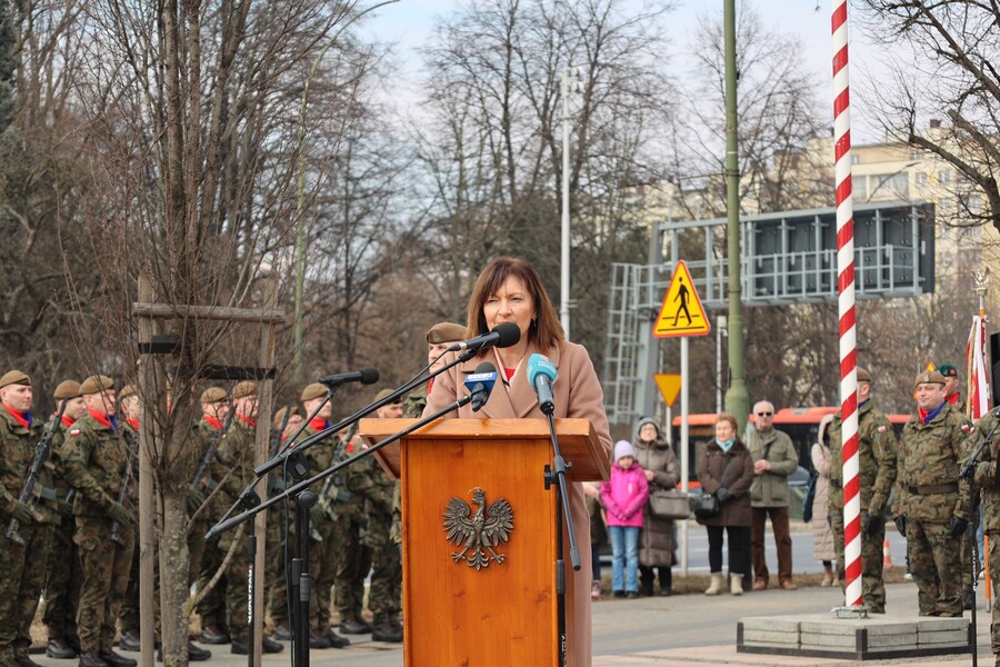 Obchody Narodowego Dnia Pamięci Żołnierzy Wyklętych – Rzeszów, 1 marca 2025. Fot. Katarzyna Gajda-Bator (IPN)