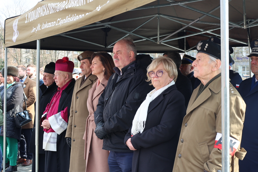 Obchody Narodowego Dnia Pamięci Żołnierzy Wyklętych – Rzeszów, 1 marca 2025. Fot. Katarzyna Gajda-Bator (IPN)