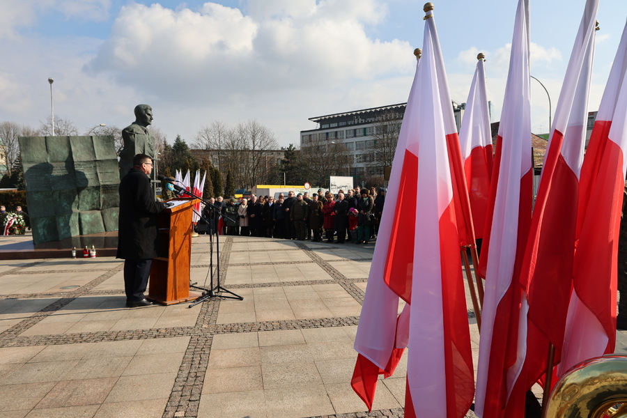 Obchody Narodowego Dnia Pamięci Żołnierzy Wyklętych – Rzeszów, 1 marca 2025. Fot. Katarzyna Gajda-Bator (IPN)