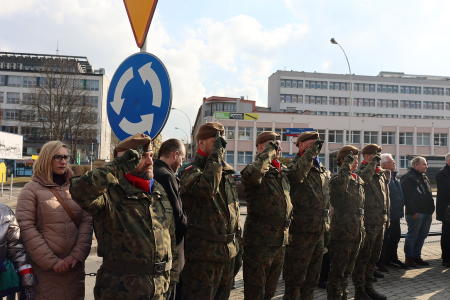 Obchody Narodowego Dnia Pamięci Żołnierzy Wyklętych – Rzeszów, 1 marca 2025. Fot. Katarzyna Gajda-Bator (IPN)