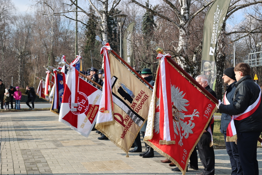 Obchody Narodowego Dnia Pamięci Żołnierzy Wyklętych – Rzeszów, 1 marca 2025. Fot. Katarzyna Gajda-Bator (IPN)