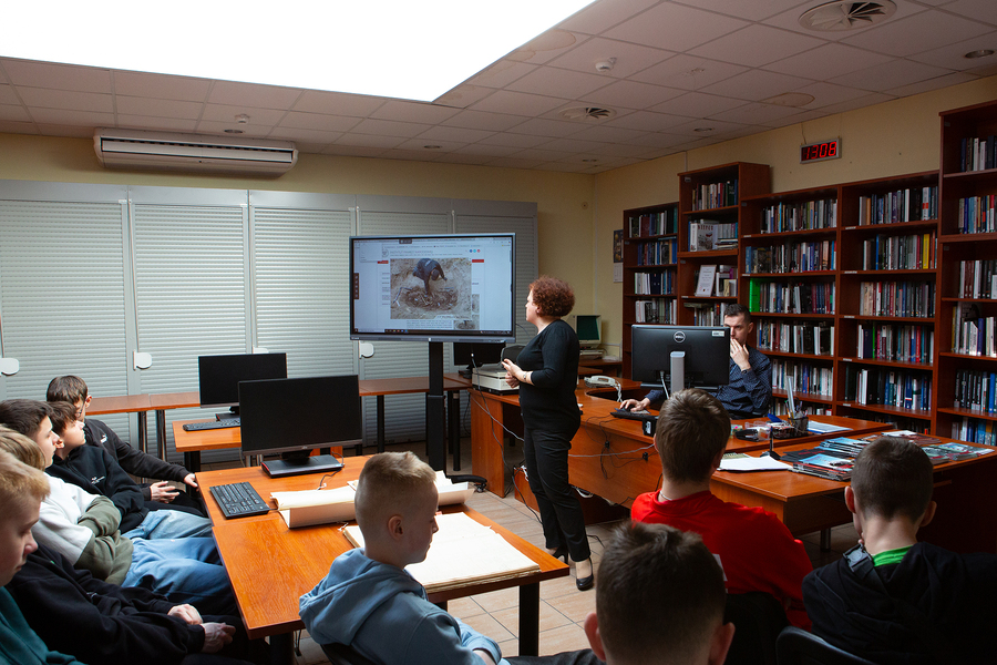 Lekcja archiwalna śladami Żołnierzy Wyklętych – Rzeszów, 5 marca 2025. Fot. Igor Witowicz (IPN)