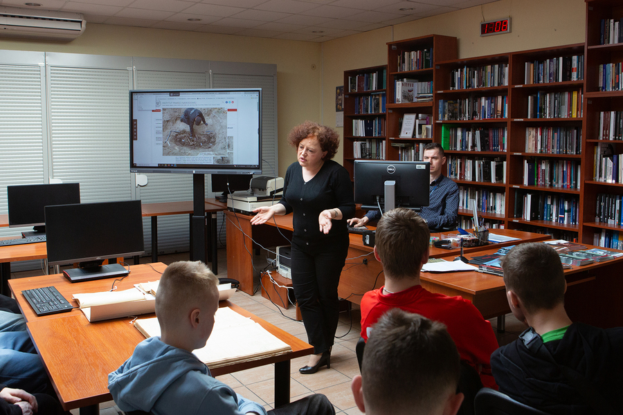 Lekcja archiwalna śladami Żołnierzy Wyklętych – Rzeszów, 5 marca 2025. Fot. Igor Witowicz (IPN)