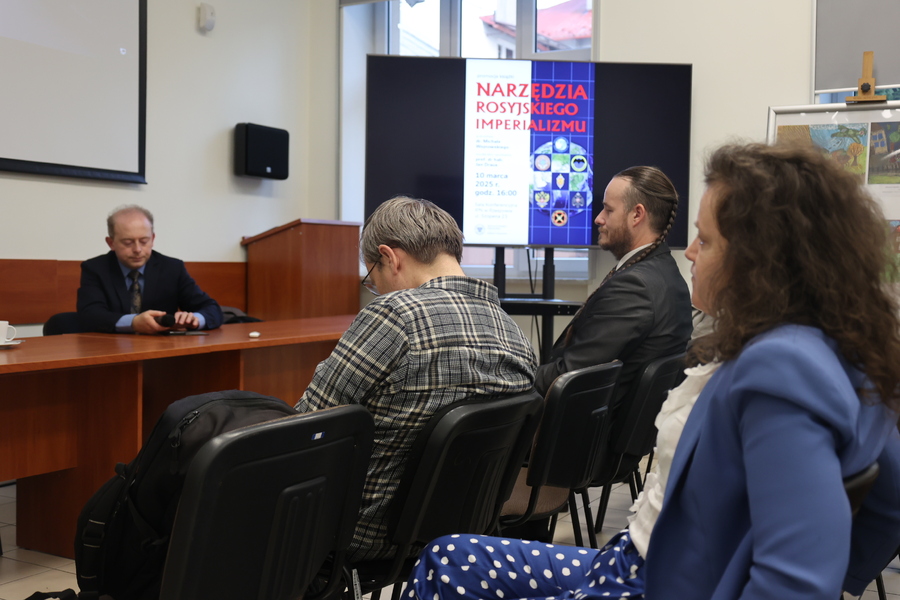 Prezentacja książki „Narzędzia rosyjskiego imperializmu” – Rzeszów, 10 marca 2025. Fot. Katarzyna Gajda-Bator (IPN)