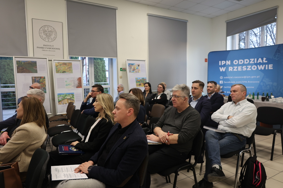 Prezentacja książki „Narzędzia rosyjskiego imperializmu” – Rzeszów, 10 marca 2025. Fot. Katarzyna Gajda-Bator (IPN)